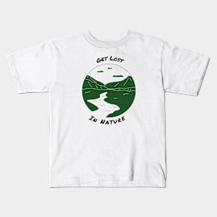 Get lost in nature Kids T-Shirt